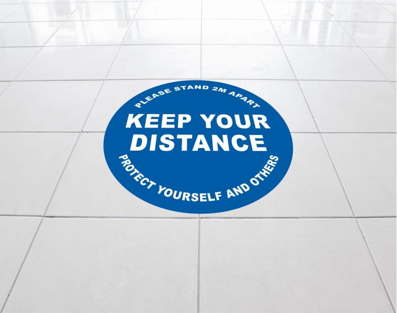 Floor stickers - Template 2