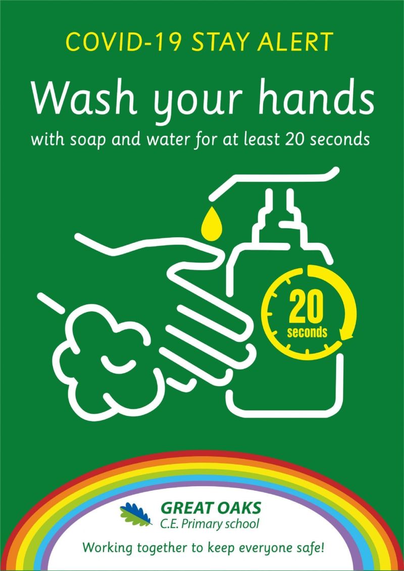 Wash Hands Sign