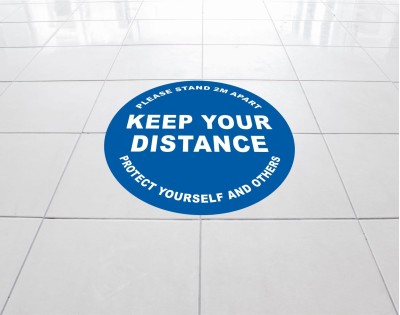 Floor stickers - Template 2