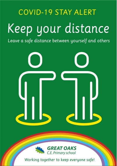 Keep your Distance Sign