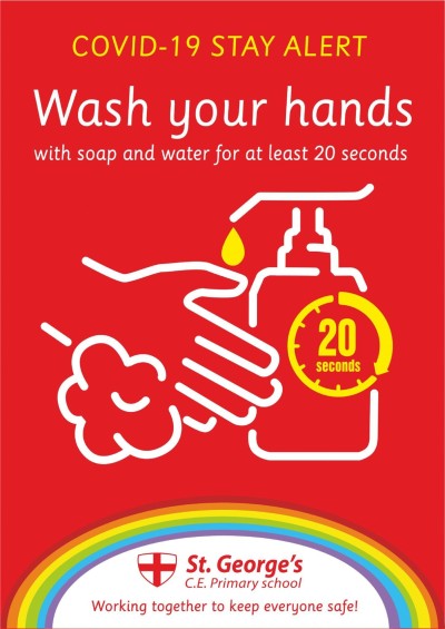 Wash Hands Sign