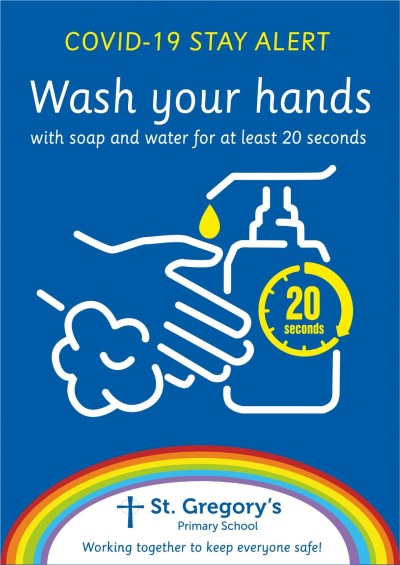 Wash Hands Sign