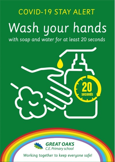 Wash Hands Sign