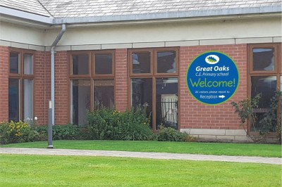 Welcome sign - Template 1
