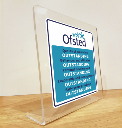 Ofsted Freestanding Sign